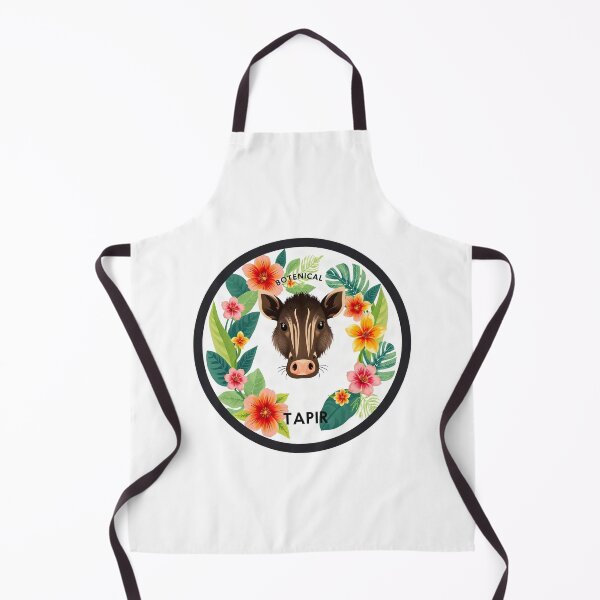 Item preview, Floral Tapir Botanical Illustration designed and sold by Arc2020.