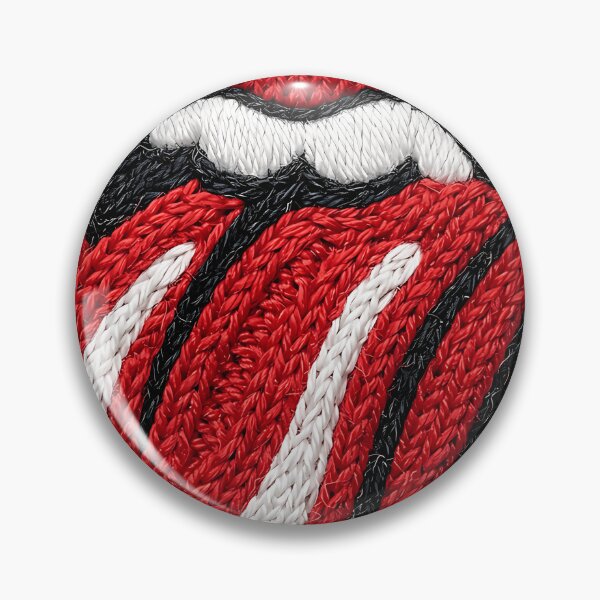Item preview, Embroidered Rolling Stones Tongue  designed and sold by Dimension-Style.