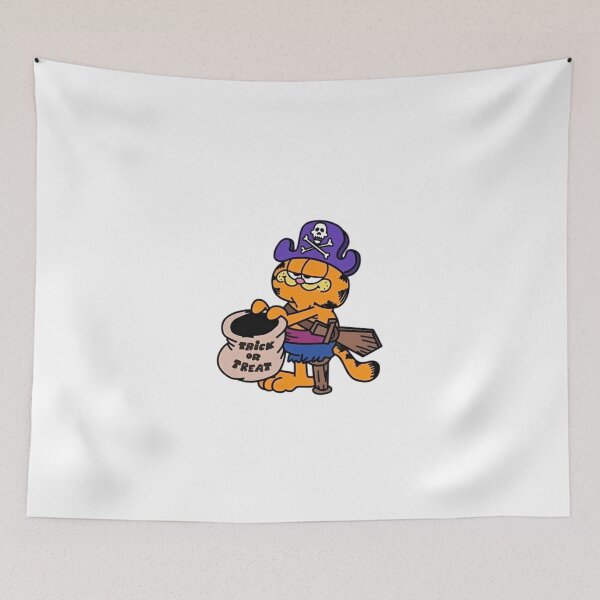 Item preview, Garfield Pirate Trick Or Treat Halloween designed and sold by Strayplaym.