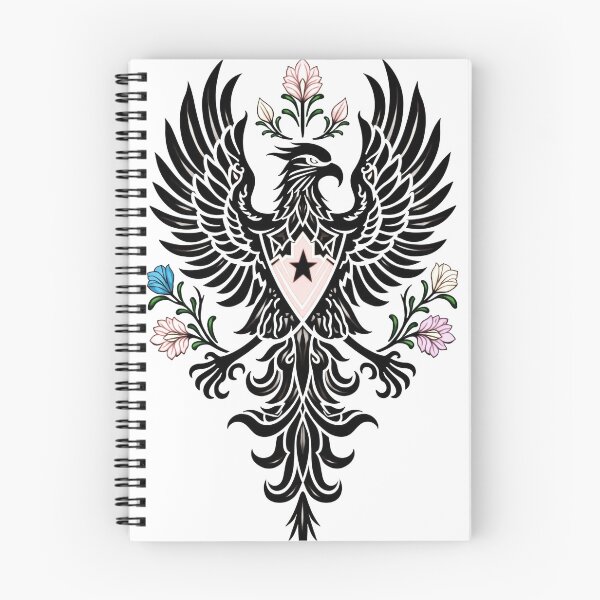 Item preview, Zambia Eagle & Stripes Sacred Geometry Tattoo Flash designed and sold by Qubivibe.