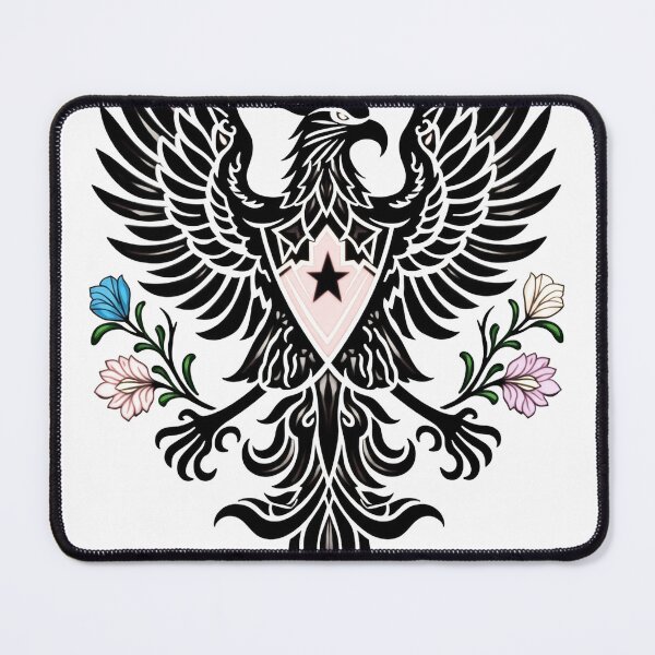 Item preview, Zambia Eagle & Stripes Sacred Geometry Tattoo Flash designed and sold by Qubivibe.