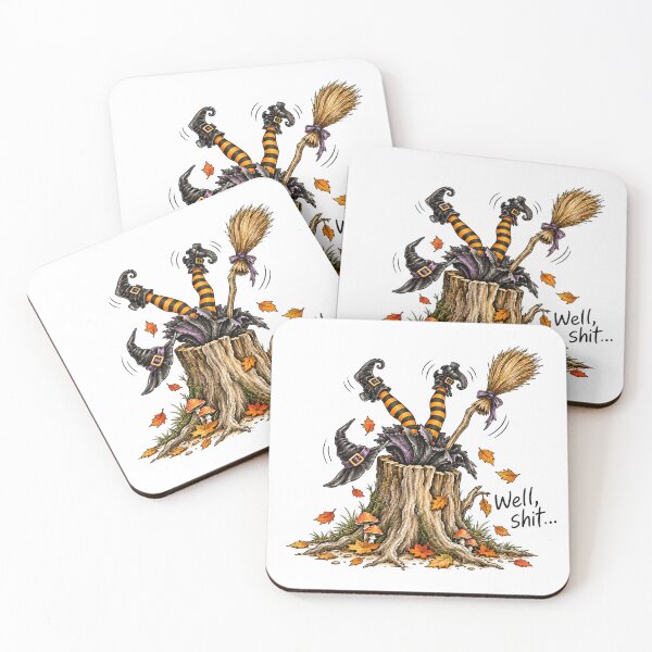 Item preview, Funny Witch Stripe designed and sold by Suzu Comena.