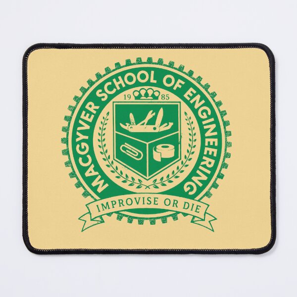 Item preview, 80s Movie Retro MacGyver School of Engineering designed and sold by lcnsdjstrtry.