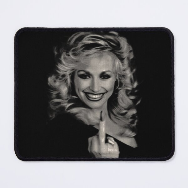 Item preview, Bold Dolly Parton Inspired Middle Finger Graphic Design designed and sold by mecawi.