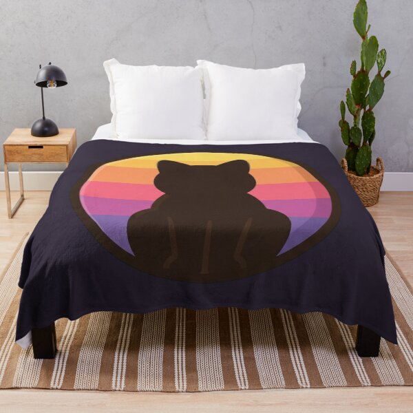 Item preview, Retro Sunset Black Cat Silhouette designed and sold by Rariks.