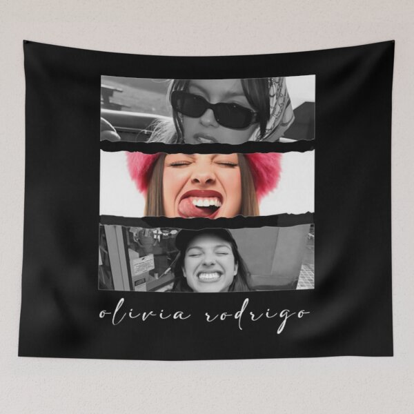 Item preview, olivia rodrigo collage smile  designed and sold by orvnealar.