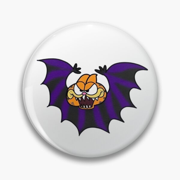 Item preview, Garfield Bat Wings Halloween Spooky Face designed and sold by Strayplaym.