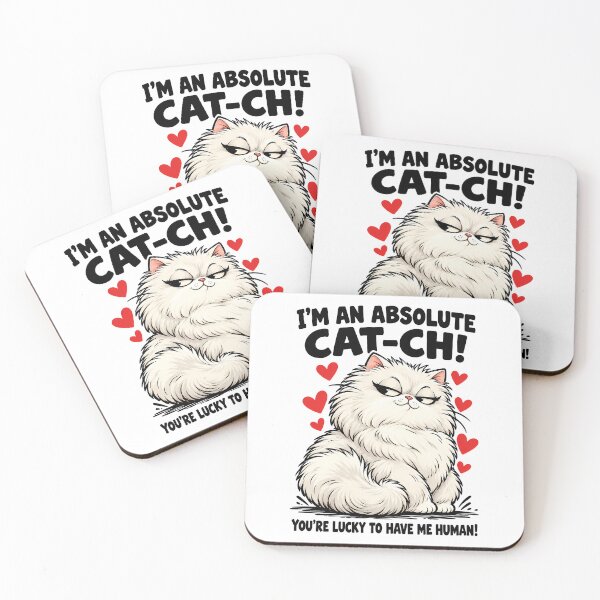 Item preview, You’re Lucky To Have Me Funny Persian Cat designed and sold by ShirtWreck.