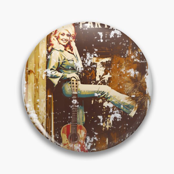 Item preview, Retro Style Dolly Parton Inspired Vintage Music Icon Design designed and sold by mecawi.