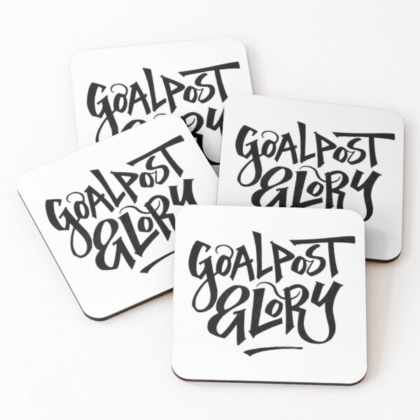 Item preview, GOALPOST GLORY 2026 - Bold Black Ink Typography Design designed and sold by Qubivibe.