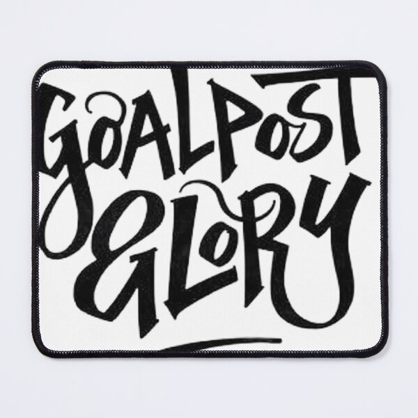 Item preview, GOALPOST GLORY 2026 - Bold Black Ink Typography Design designed and sold by Qubivibe.