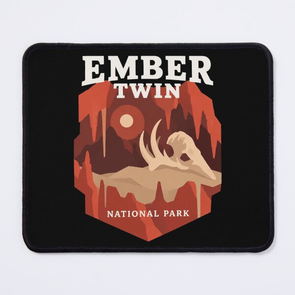 Item preview, Ember Twin National Park designed and sold by FieldsnancyArts.