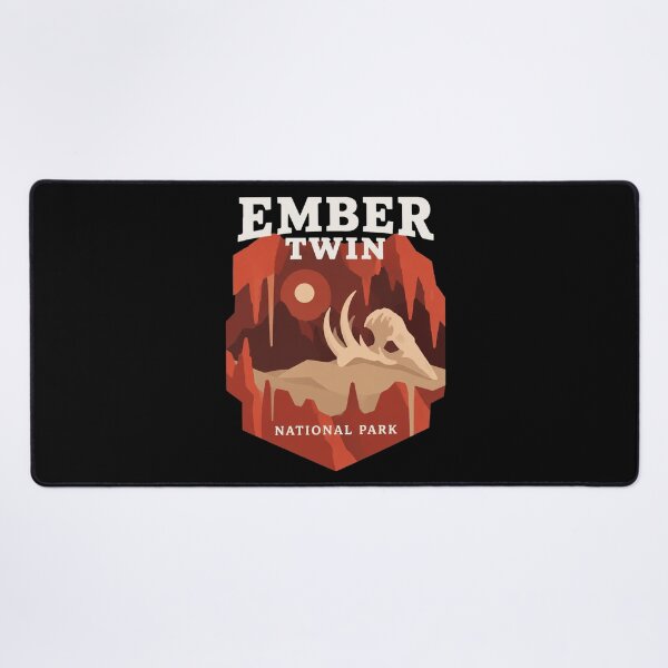Item preview, Ember Twin National Park designed and sold by FieldsnancyArts.
