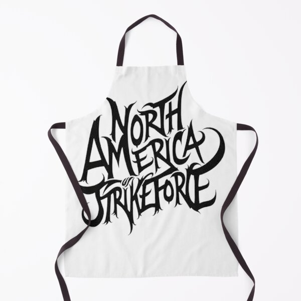 Item preview, NORTH AMERICA STRIKEFORCE - Bold Black Ink Typography Design designed and sold by Qubivibe.