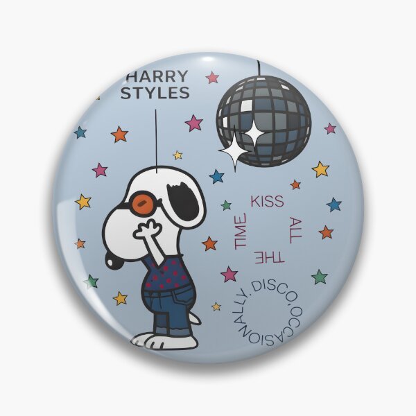 Item preview, Harry Styles Snoopy Kiss All The Time Disco designed and sold by DianaVape.