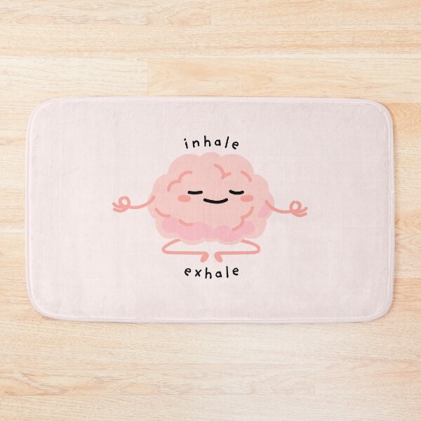 Item preview, Inhale Exhale | Mental Health  designed and sold by The Turquoise Brush.