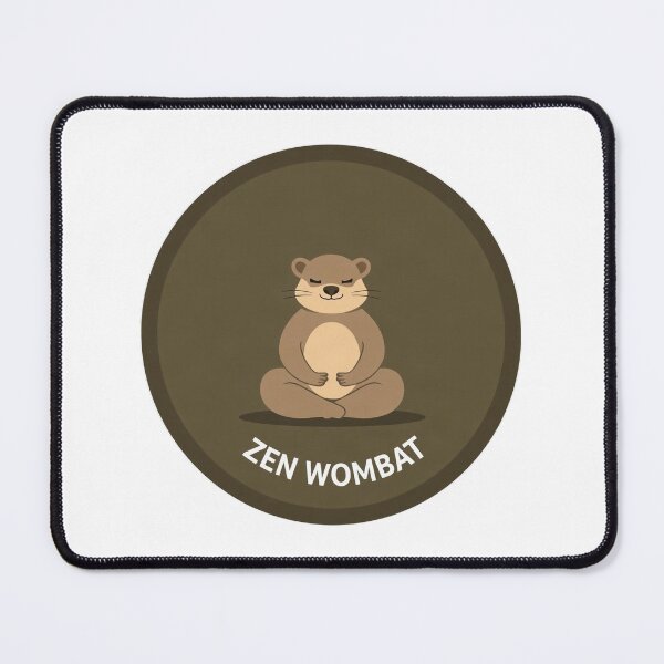 Item preview, Zen Meditating Wombat designed and sold by Arc2020.