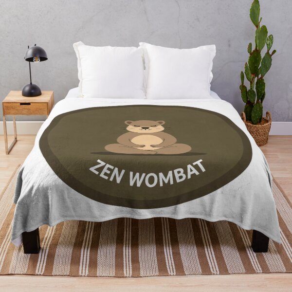 Item preview, Zen Meditating Wombat designed and sold by Arc2020.