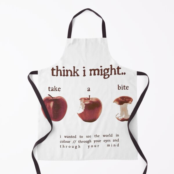 Item preview, Think I Might Vintage Apple Minimalist Fruit Cozy Retro Graphic designed and sold by Suzyshackfelt.