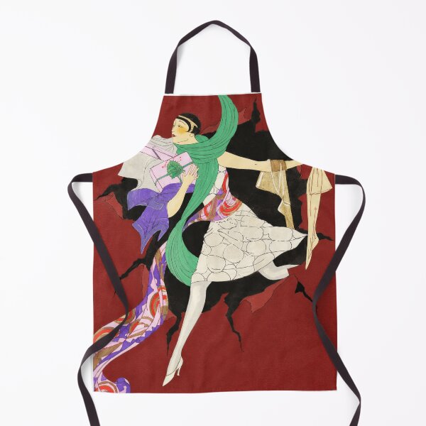 Item preview, Art Deco Shopping Lady designed and sold by BaShert.