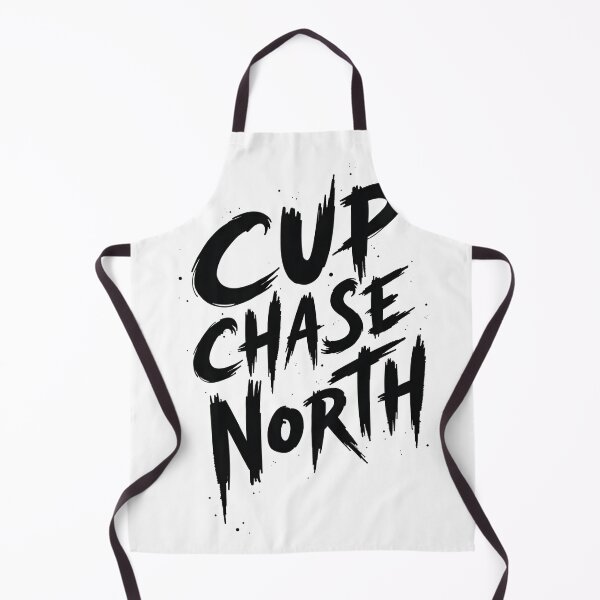 Item preview, Bold Black Ink 'CUP CHASE NORTH' Hand Lettering Design designed and sold by Qubivibe.