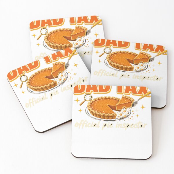 Item preview, Dad Tax Official Pie Inspector Funny Thanksgiving Dad designed and sold by HappyVibration.