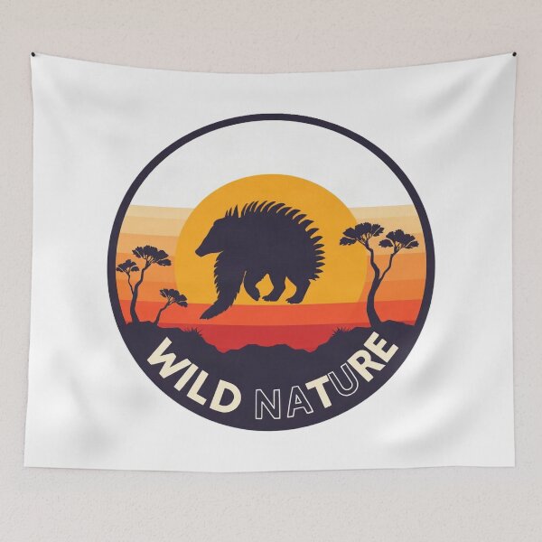 Item preview, Pangolin Retro Sunset Vintage Style designed and sold by Arc2020.