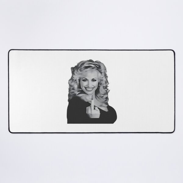 Item preview, Retro Country Music Design Featuring a Bold Middle Finger Gesture Inspired by Dolly Parton Style designed and sold by RedmanP.