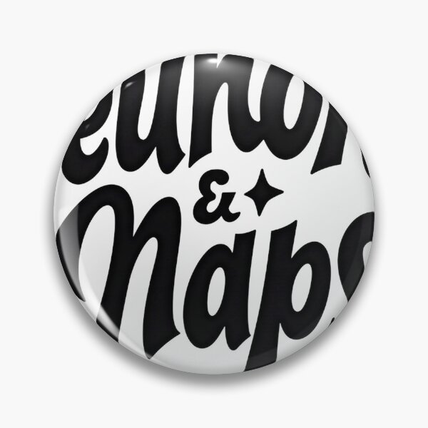 Item preview, Neurons & Naps - Bold Hand Lettering Design designed and sold by Qubivibe.