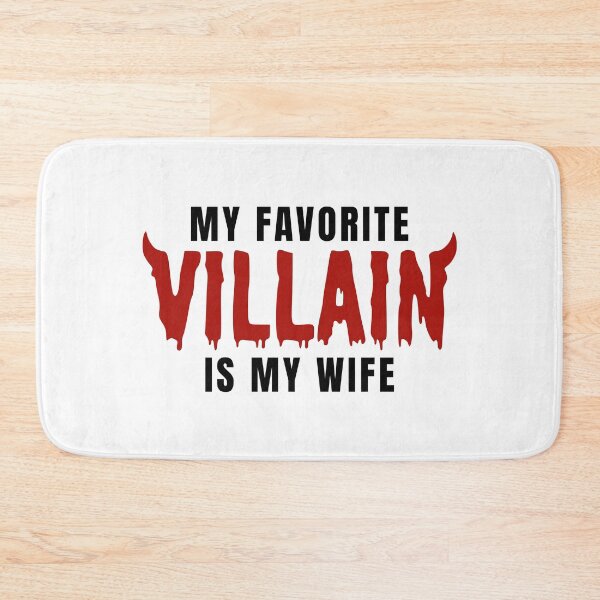 Item preview, My Favorite Villain is My Wife Marriage Humor designed and sold by AnnSign.