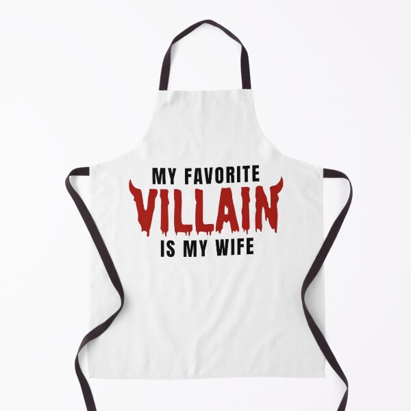 Item preview, My Favorite Villain is My Wife Marriage Humor designed and sold by AnnSign.