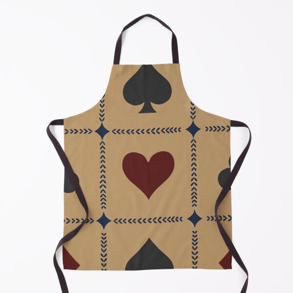 Item preview, Playing Card Suits // vintage style //Camel Tan Navy Burgundy // XLarge designed and sold by DColourMuse.