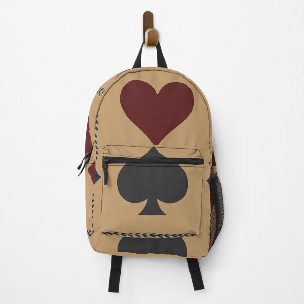 Item preview, Playing Card Suits // vintage style //Camel Tan Navy Burgundy // XLarge designed and sold by DColourMuse.