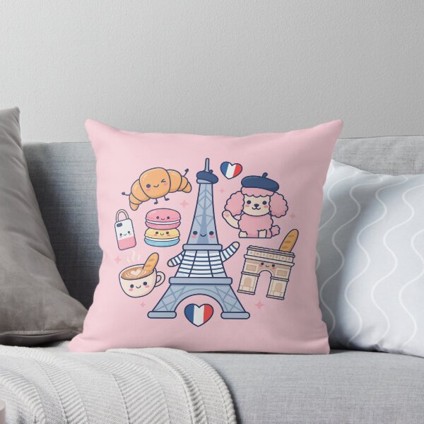 Item preview, Cute Paris France Doodles designed and sold by Amir Faysal.