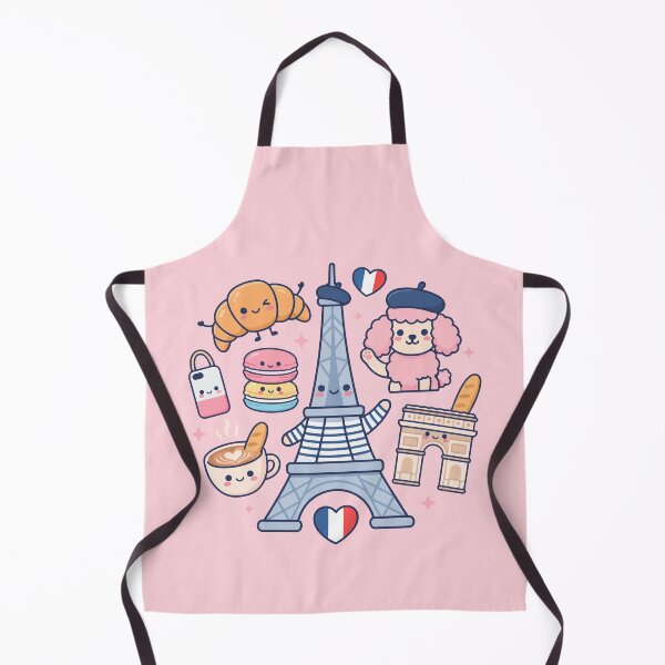 Item preview, Cute Paris France Doodles designed and sold by Amir Faysal.