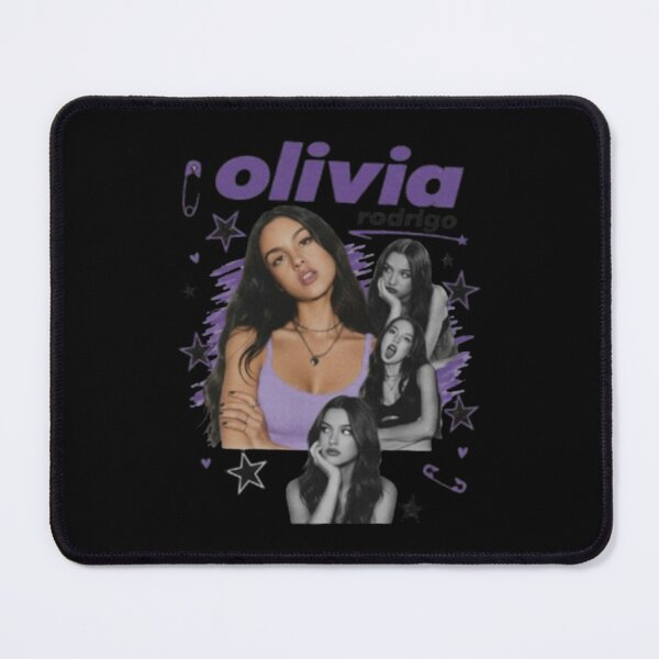Item preview, Olivia Rodrigo Purple Splash 90s Vintage Bootleg Rap Tee Style Photo Collage designed and sold by orvnealar.