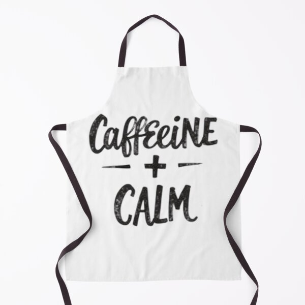 Item preview, Caffeine + Calm: Bold Black Ink Typography designed and sold by Qubivibe.