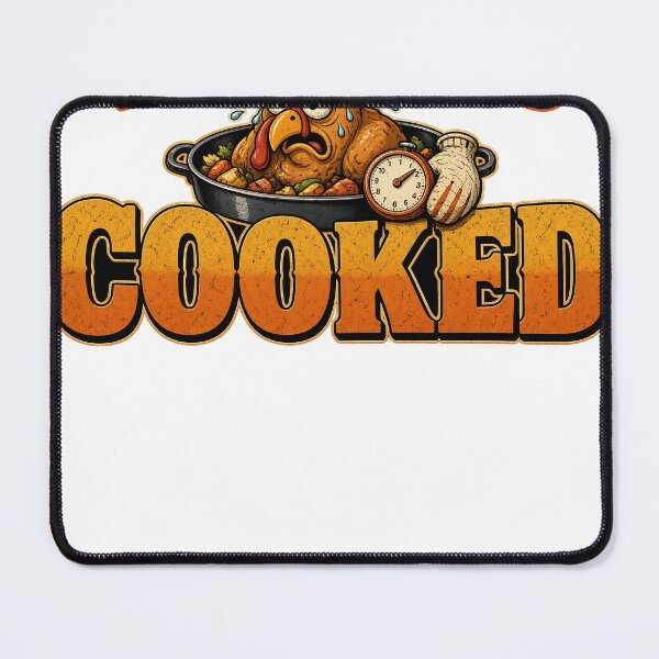 Item preview, We're So Cooked Funny Thanksgiving Turkey designed and sold by HappyVibration.