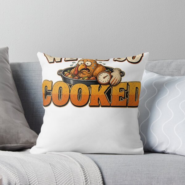 Item preview, We're So Cooked Funny Thanksgiving Turkey designed and sold by HappyVibration.