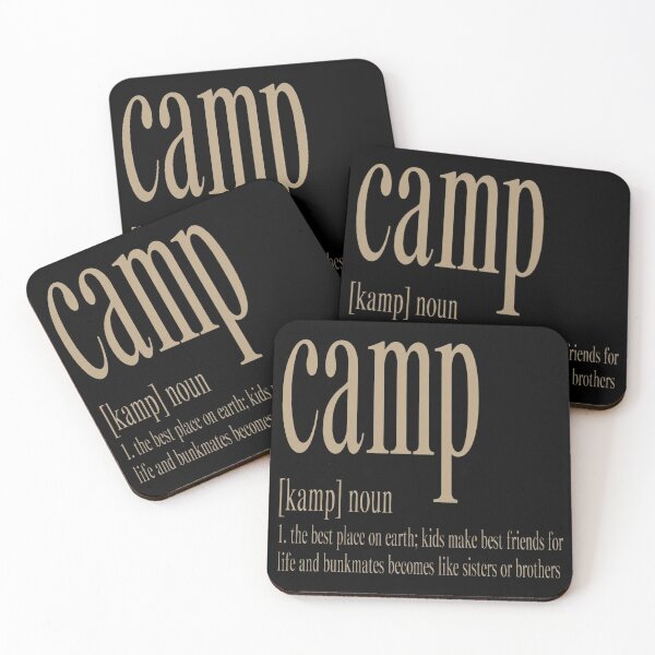 Item preview, Camp Dictionary Definition designed and sold by FieldsnancyArts.