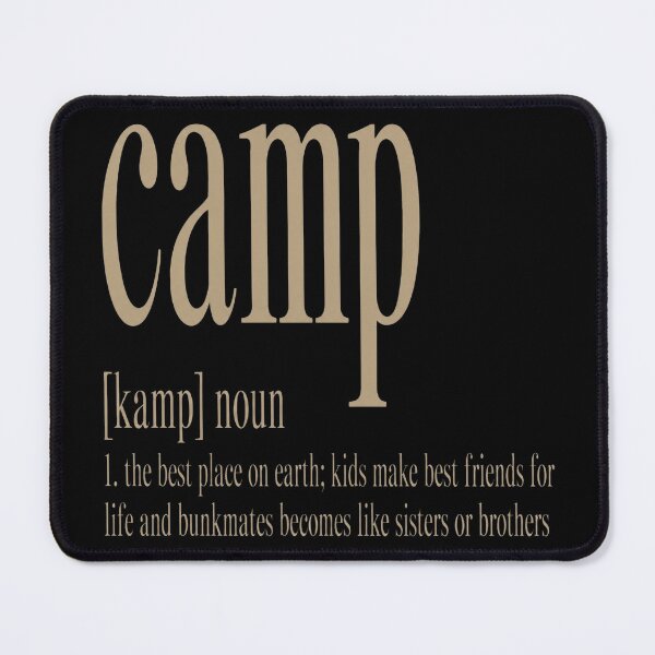 Item preview, Camp Dictionary Definition designed and sold by FieldsnancyArts.