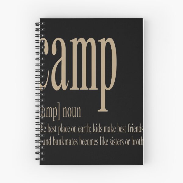 Item preview, Camp Dictionary Definition designed and sold by FieldsnancyArts.