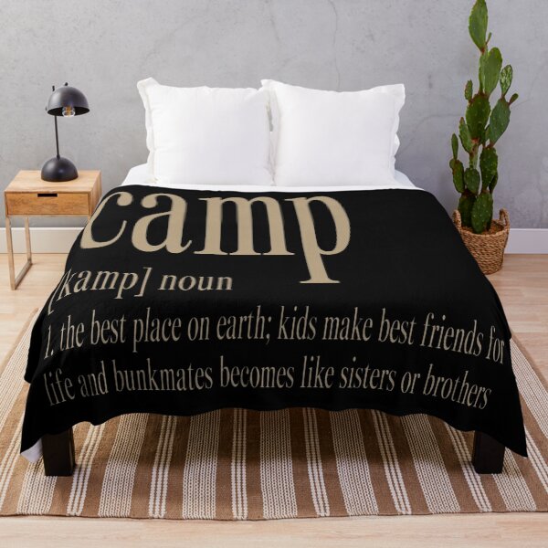 Item preview, Camp Dictionary Definition designed and sold by FieldsnancyArts.
