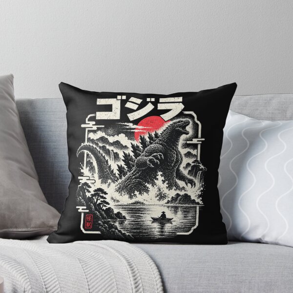 Item preview, Japanese Kaiju Ukiyoe Landscape designed and sold by DianaVape.