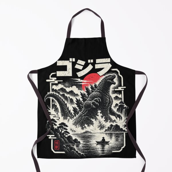 Item preview, Japanese Kaiju Ukiyoe Landscape designed and sold by DianaVape.