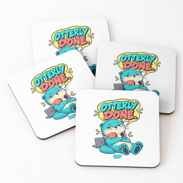 Item preview, Otterly Done With Today designed and sold by eWproject.