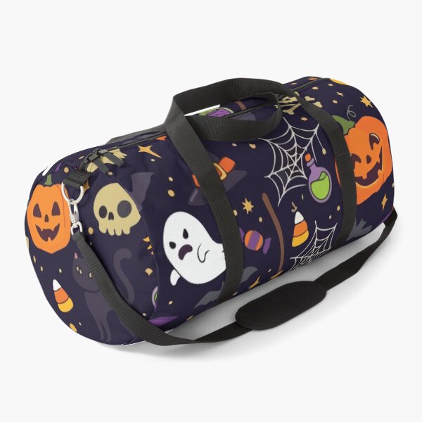 Item preview, Cute Halloween Magic Night Pattern Ghost Witch Cat designed and sold by BrownHorse90s.