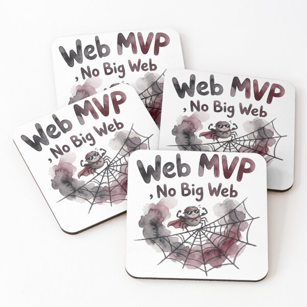 Item preview, Funny Spider Web MVP – No Big Web Halloween Spider Pun designed and sold by AsolsArts.