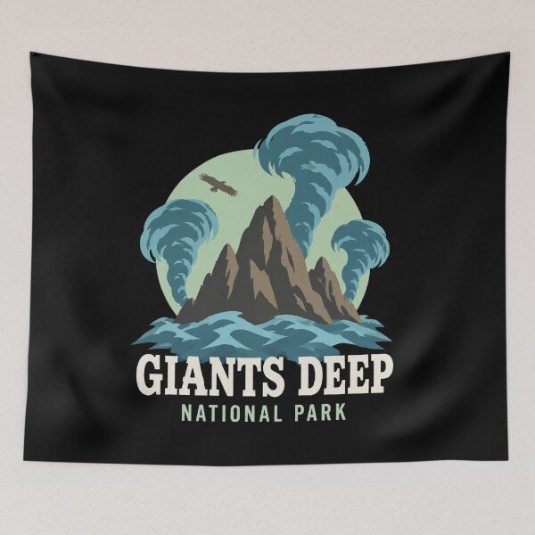 Item preview, Giants Deep Park designed and sold by FieldsnancyArts.