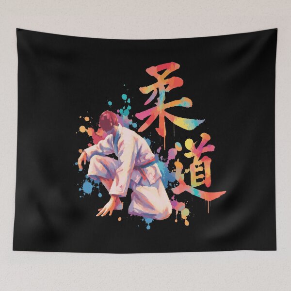 Item preview, Color Splash Judo Art designed and sold by Dawn032Wendy.